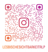 QRCode zum Instagram-Profil des Netzwerks LesBische Sichtbarkeit RLP