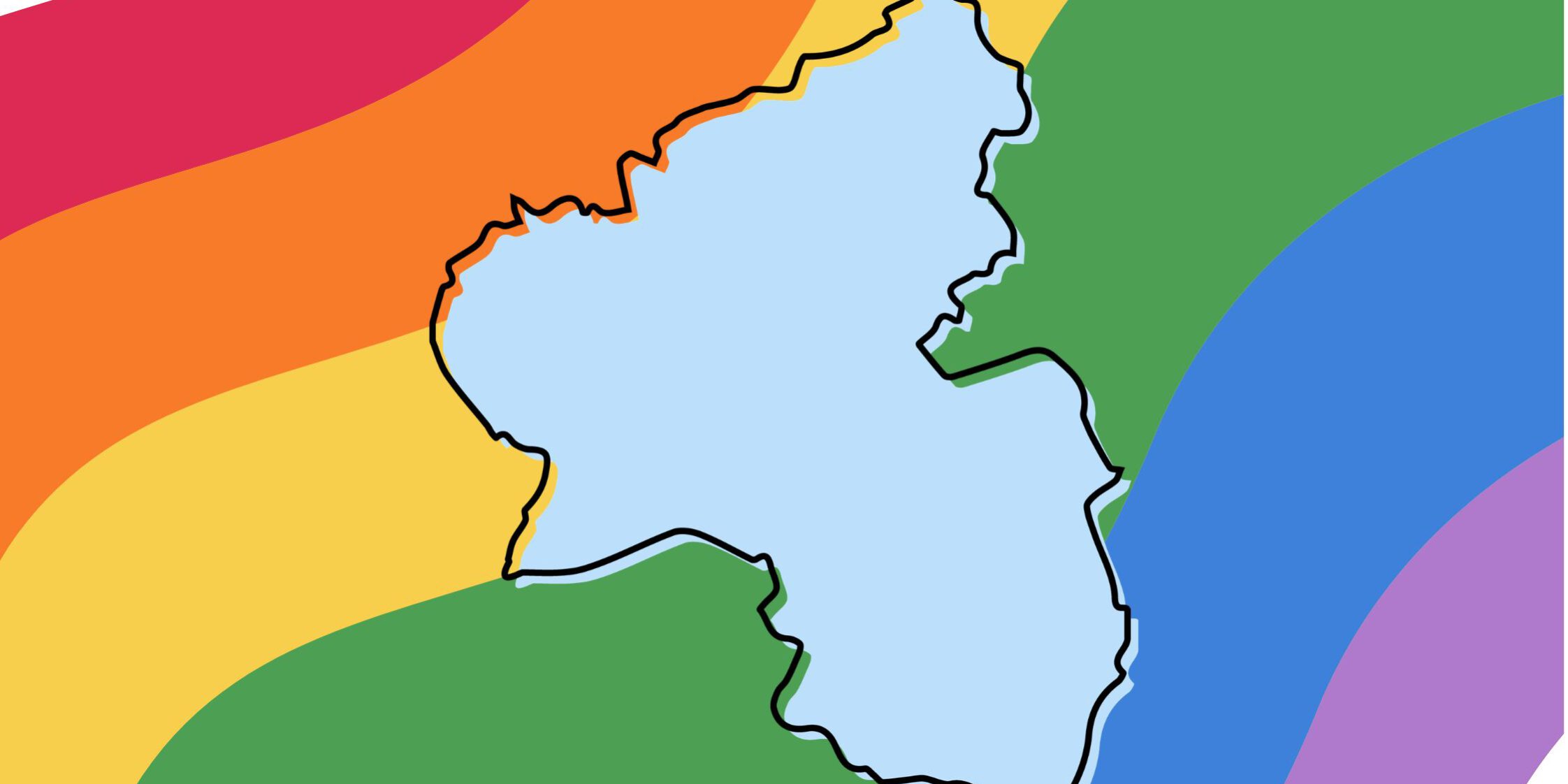 Regenbogen Karte RLP (A2 (Querformat))